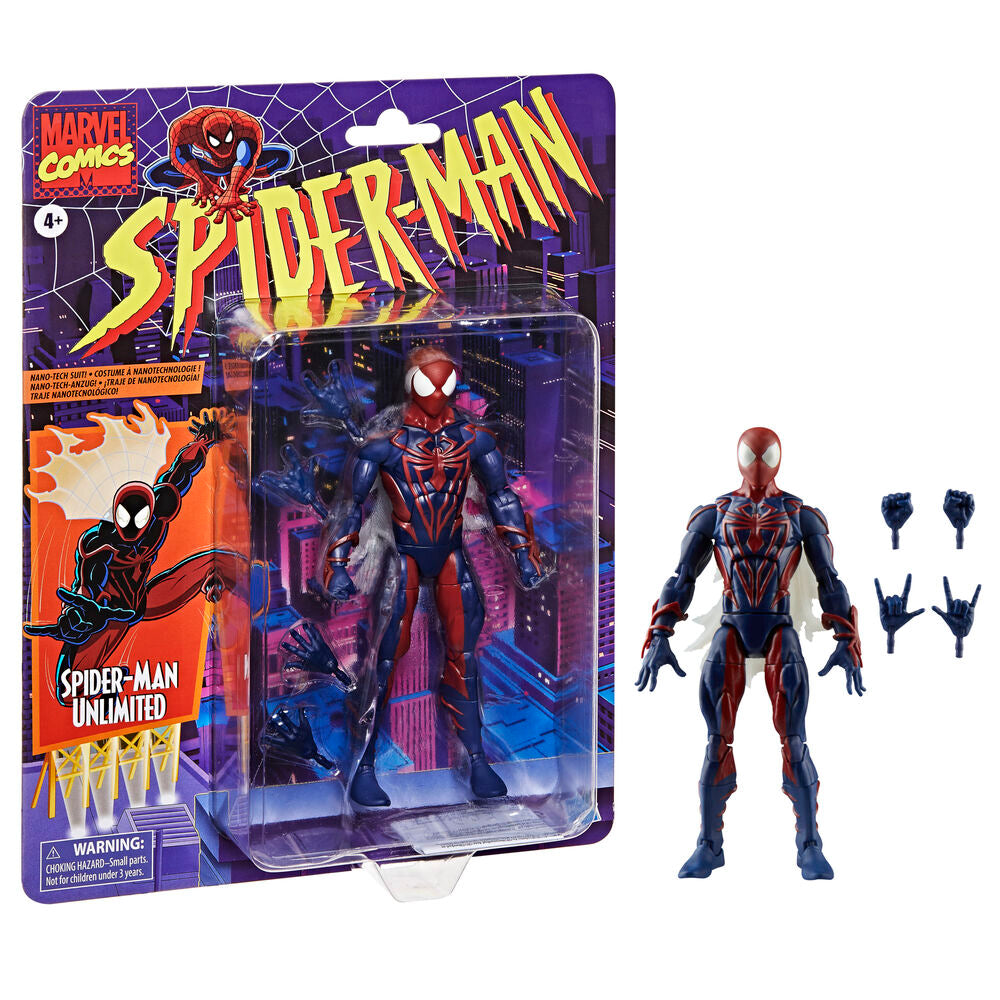 Figura Spider-Man Unlimited Spiderman Marvel Comics 15 cm - imagem 1