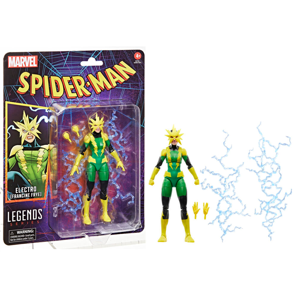 Figura Electro Francine Frye Spider-Man Marvel 15 cm - imagem 1