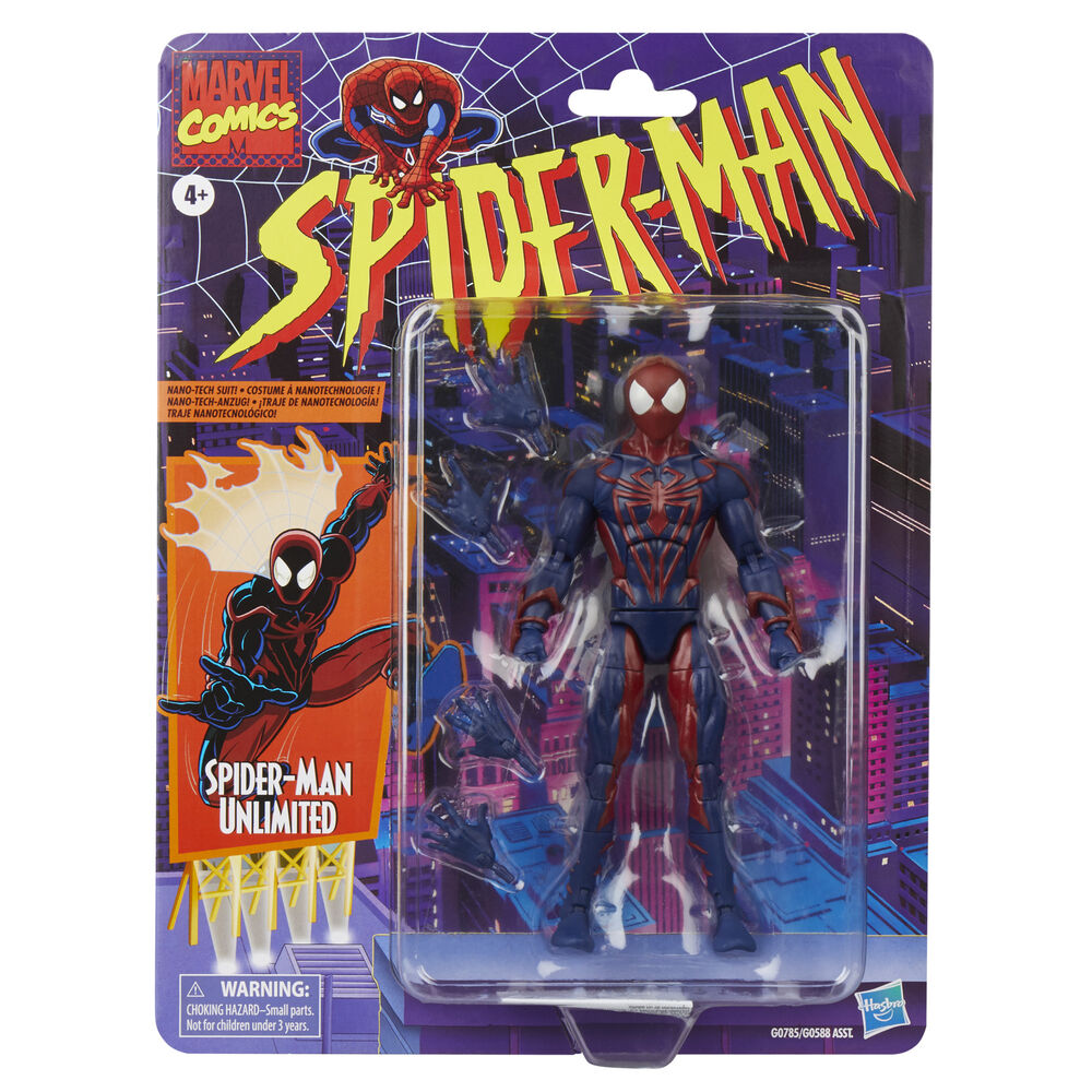 Figura Spider-Man Unlimited Spiderman Marvel Comics 15 cm - imagem 3