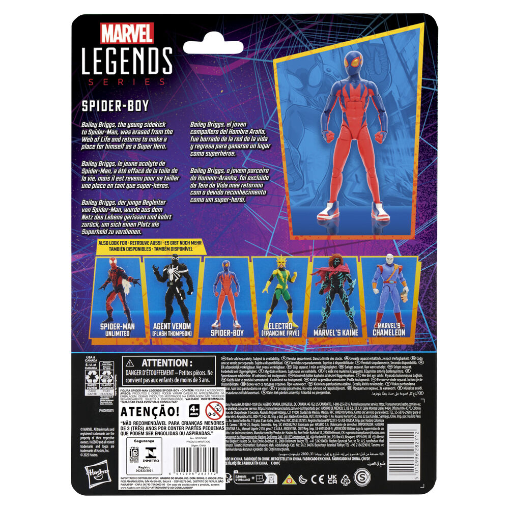 Figura Spider-Boy Spider-Man Marvel 15 cm - imagem 9