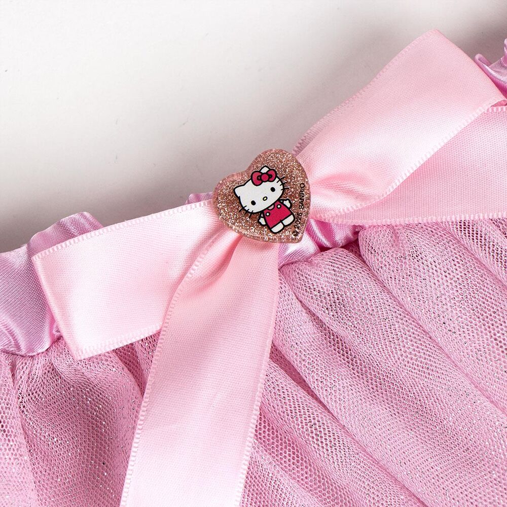 Conjunto de tiara + tutu Hello Kitty