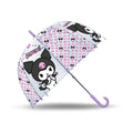 Guarda-chuva manual Kuromi Hello Kitty 46cm