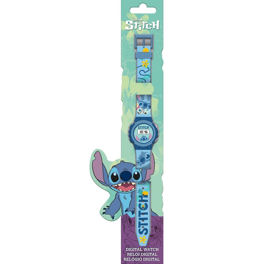 Reloj digital Stitch
