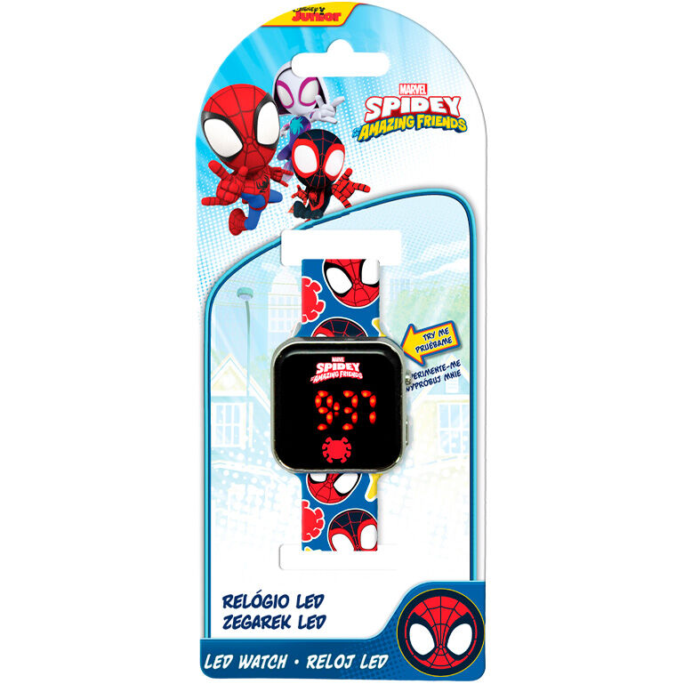 Relógio LED Spidey