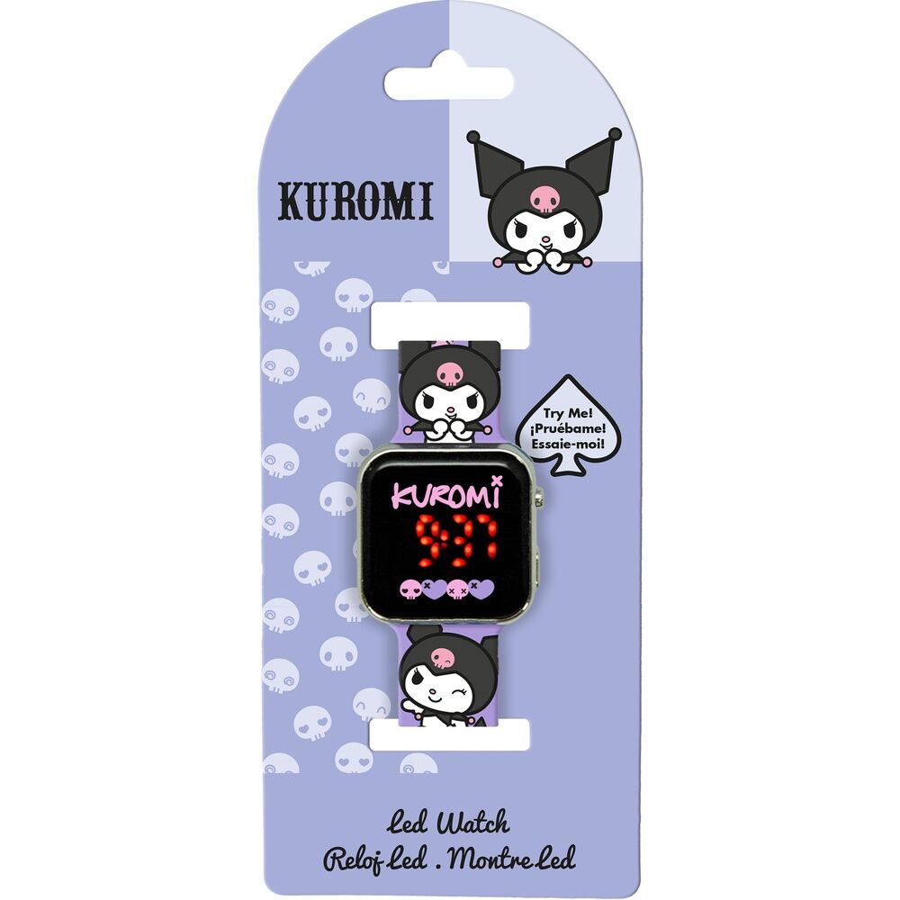Kuromi Hello Kitty LED Watch