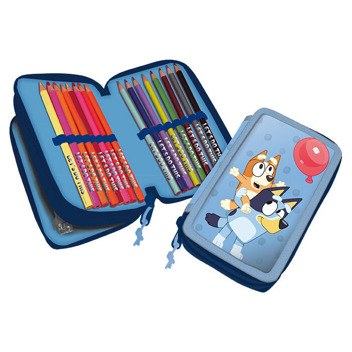Estojo duplo Bluey