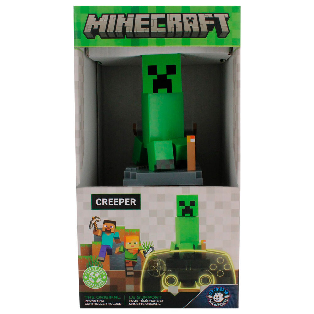 Cable Guy Suporte Creeper Minecraft 20cm