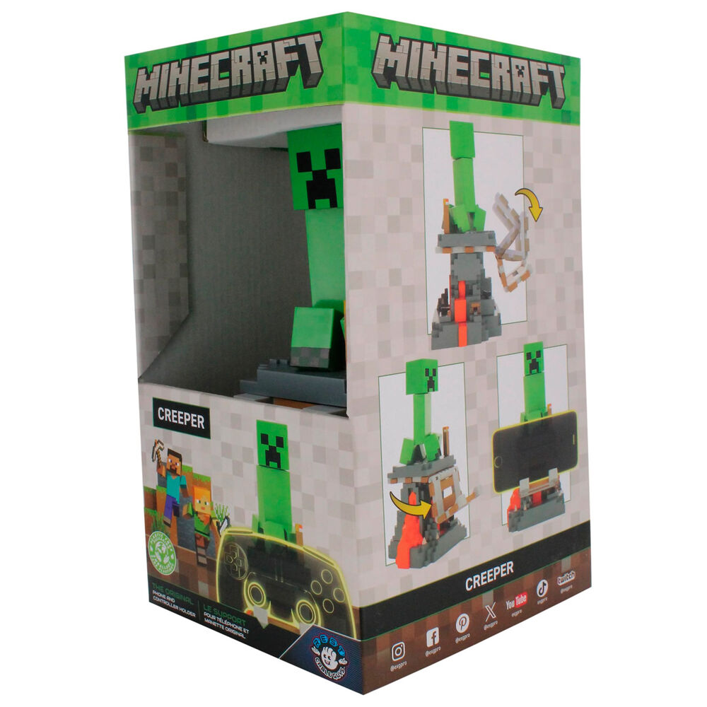 Cable Guy Suporte Creeper Minecraft 20cm