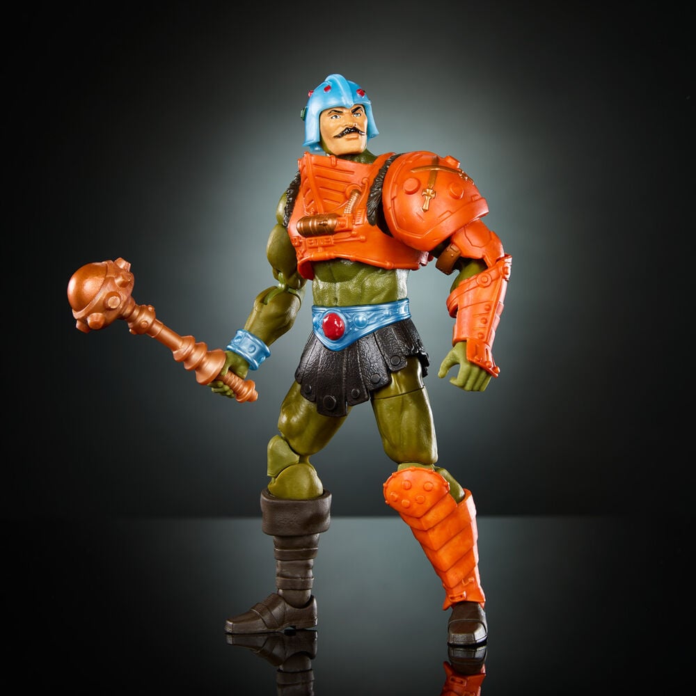 Figura Man-At-Arms New Eternia Masters of the Universe 17 cm