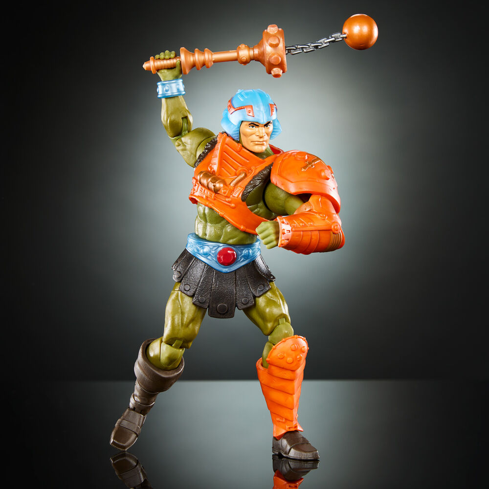 Figura Man-At-Arms New Eternia Masters of the Universe 17 cm
