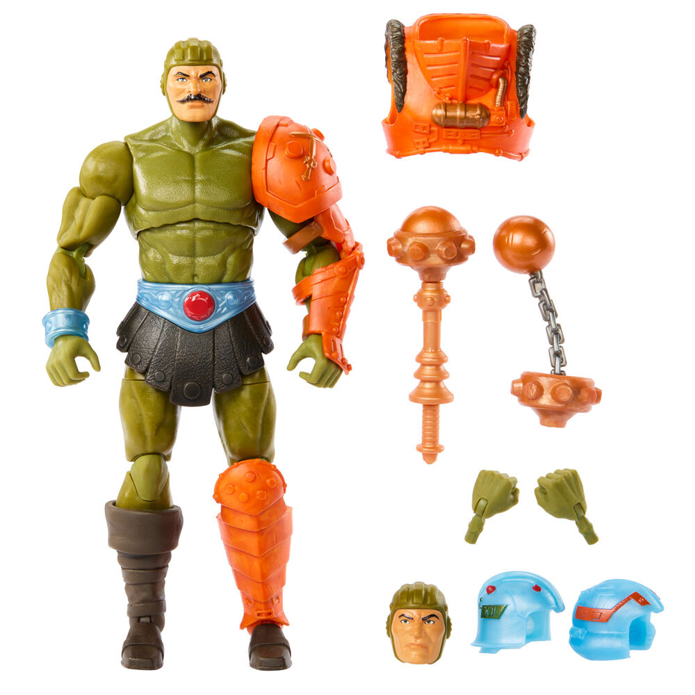 Figura Man-At-Arms New Eternia Masters of the Universe 17 cm