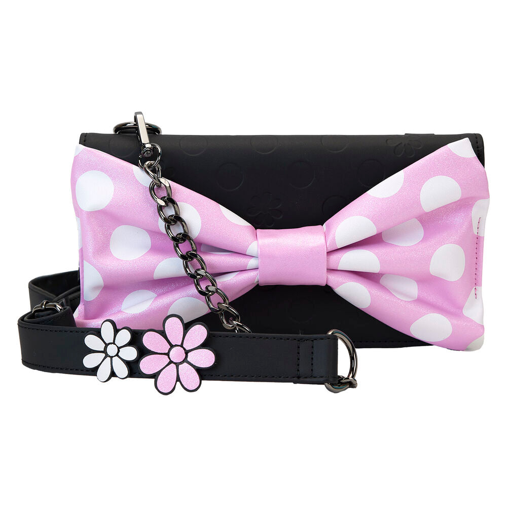 Rock the Dots Minnie Disney Loungefly Floral Crossbody Bag