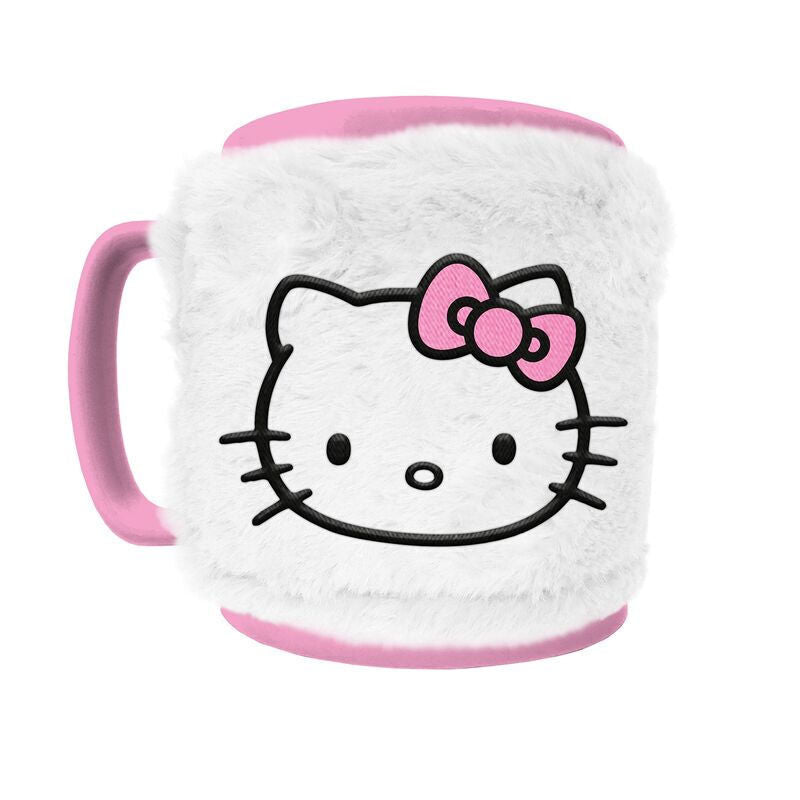 Caneca + capa de peluche Hello Kitty 440ml