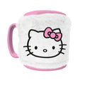 Caneca + capa de peluche Hello Kitty 440ml