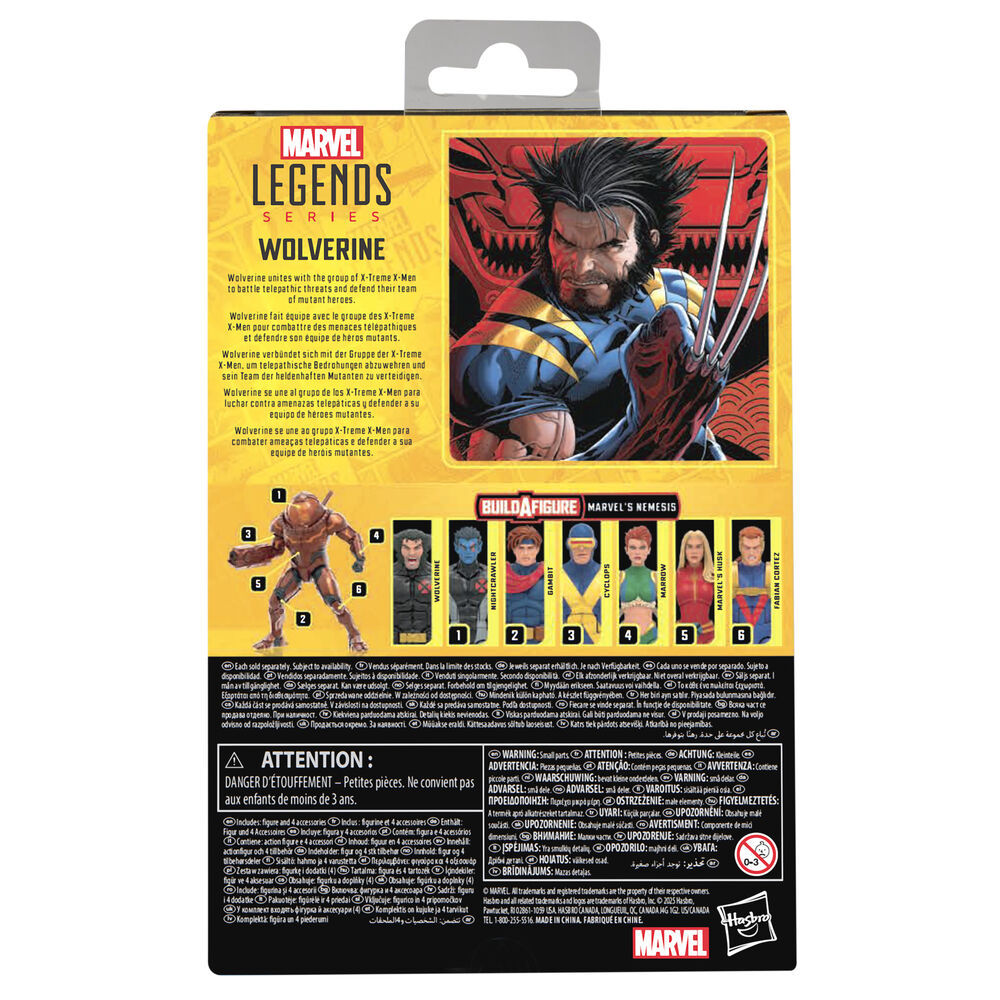 Figura Wolverine X-Men Marvel 15 cm - imagem 11