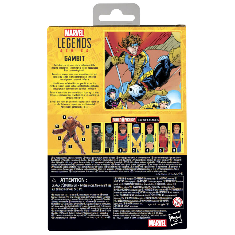 Figura Gambit X-Men Marvel 15 cm - imagem 10