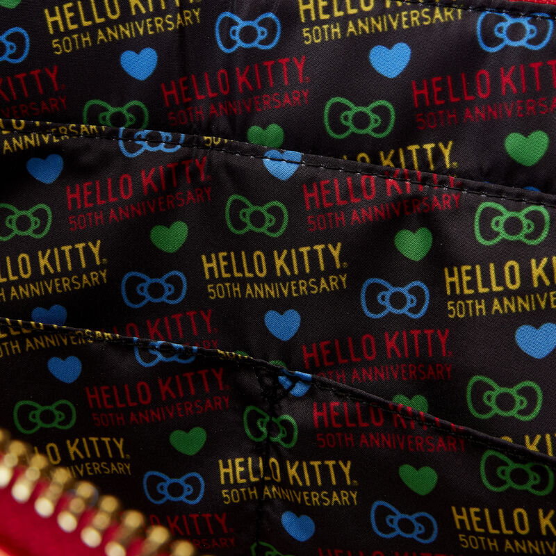 Bolsa + carteira  50th Anniversary Hello Kitty Loungefly