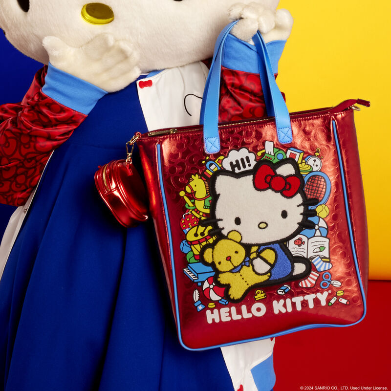 Bolsa + carteira  50th Anniversary Hello Kitty Loungefly