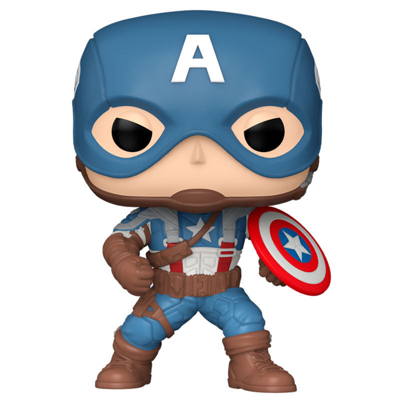 Figura POP de Capitán América de Marvel Infinity Saga