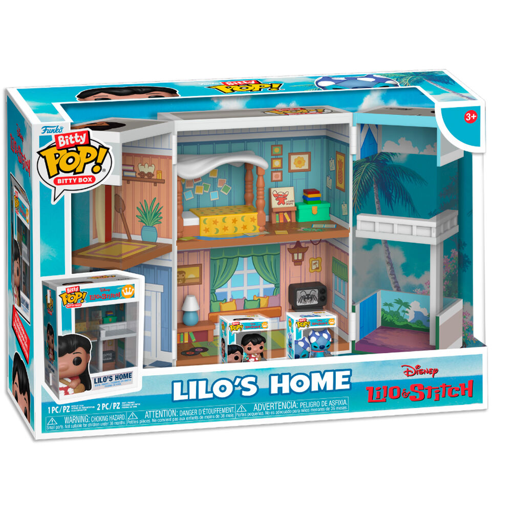 Figura Bitty POP Boxes Disney Stitch La Casa de Lilo