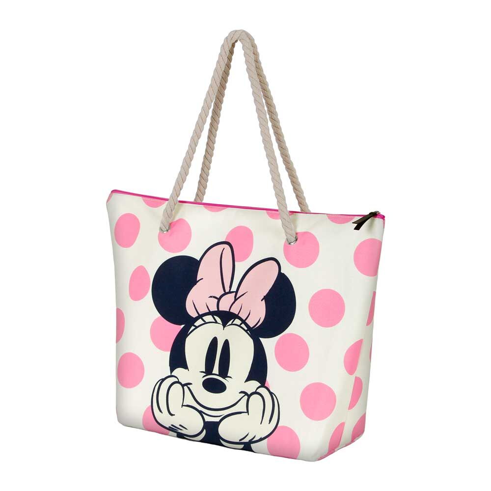Minnie Mouse Disney Dots Beach Bag