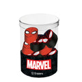 Conjunto de 12 borrachas Spiderman Marvel