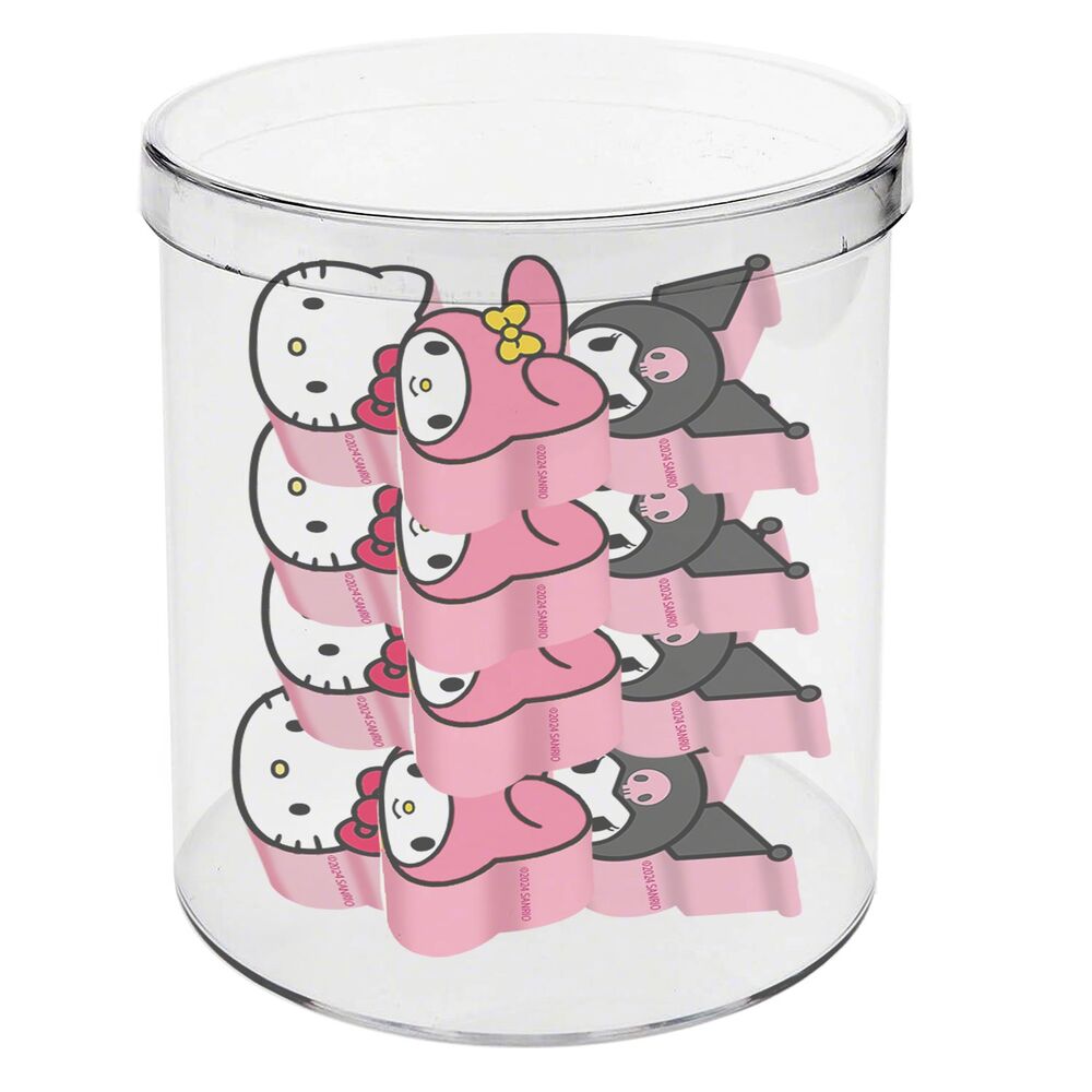 Set of 12 Hello Kitty erasers