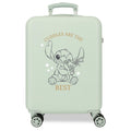 Mala de viagem com rodas ABS Cuddles Are the Best Stitch Disney 55cm