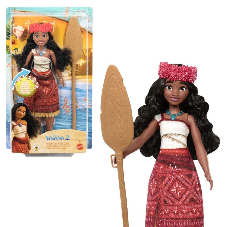Boneca Musical Vaiana / Moana 2 Disney