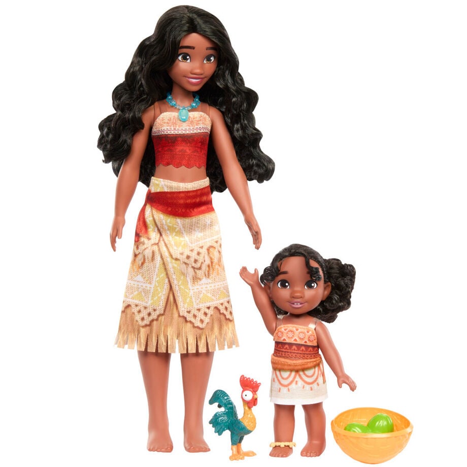 Conjunto de 2 Bonecas Vaiana & Simea Moana 2 Disney