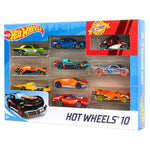 Conjunto de 10 Carros Hot Wheels Sortido