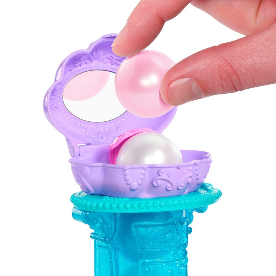 Boneca Ariel com Toucador A Pequena Sereia Princesas Disney