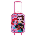 Maleta trolley 3D Flores Princesas Disney 52cm
