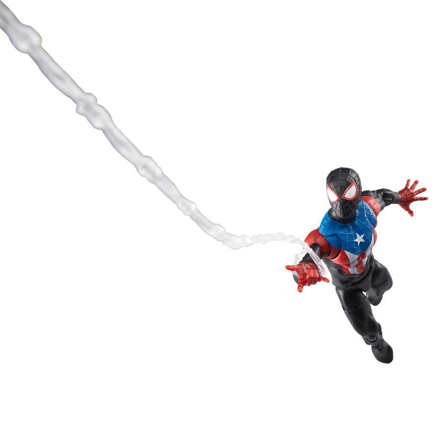 Figura Miles Morales Boricua Suit Spider-Man 2 Marvel Legends 15 cm - imagem 6