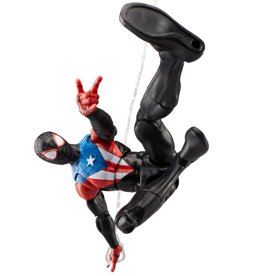 Figura Miles Morales Boricua Suit Spider-Man 2 Marvel Legends 15 cm - imagem 9