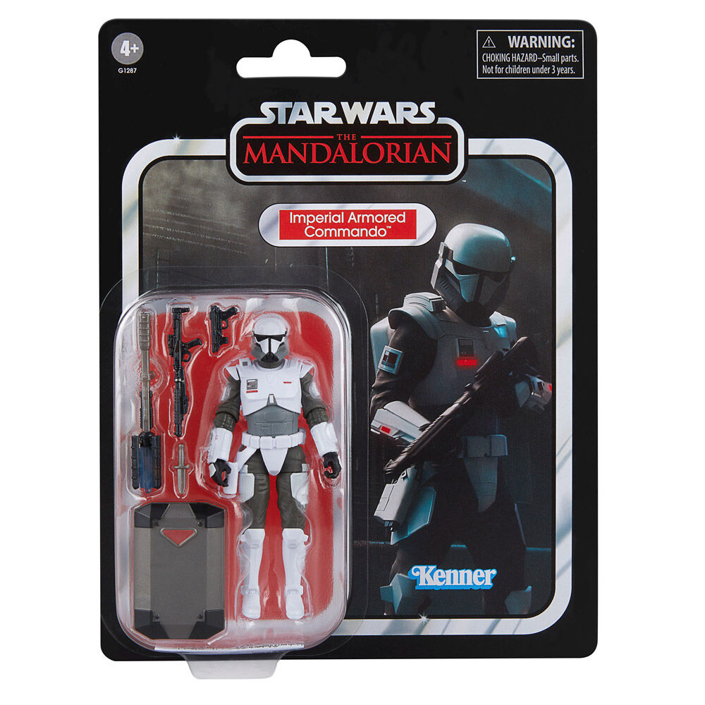 Figura Imperial Armored Commando The Mandalorian Star Wars 9,5 cm - imagem 1