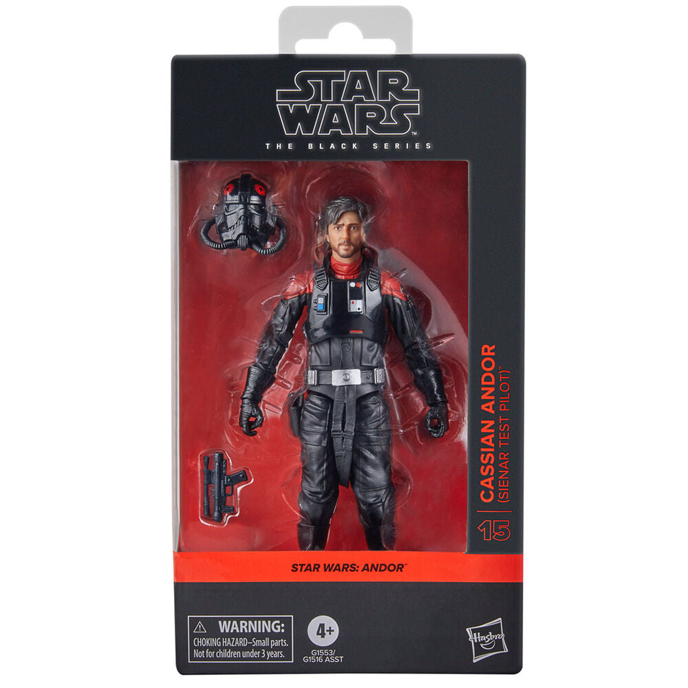 Figura Cassian Sienar Test Pilot Andor Star Wars 15 cm - imagem 3