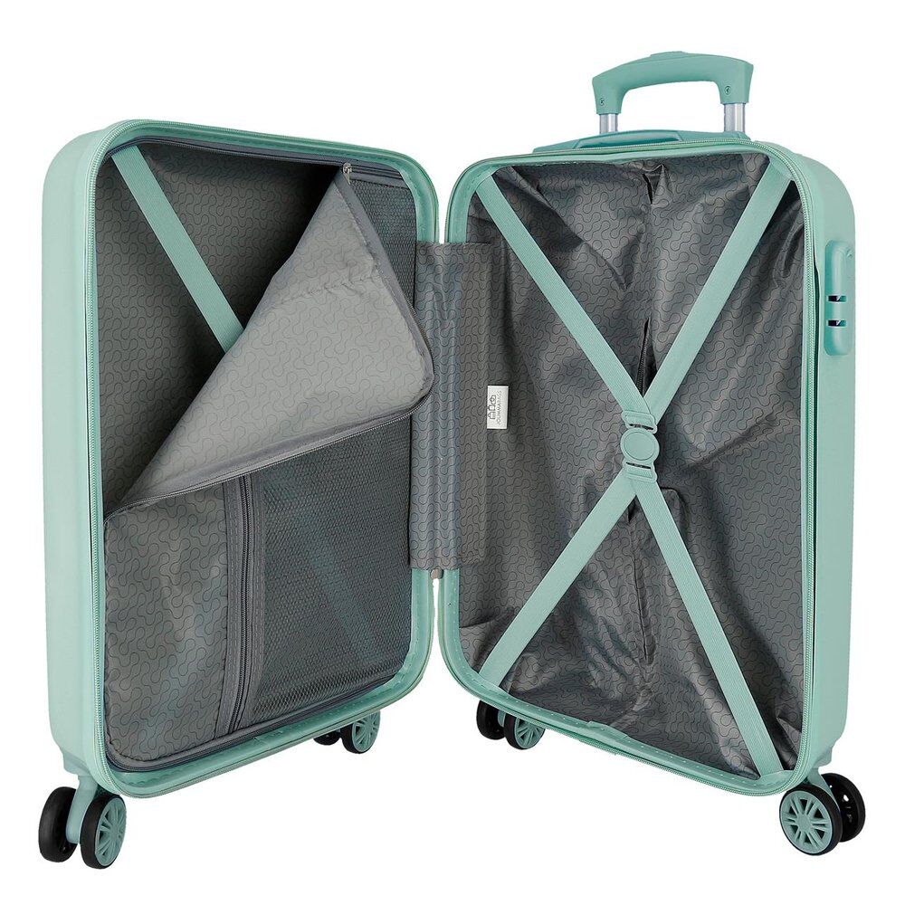 Mala de viagem com rodas ABS Princesas Disney 55cm