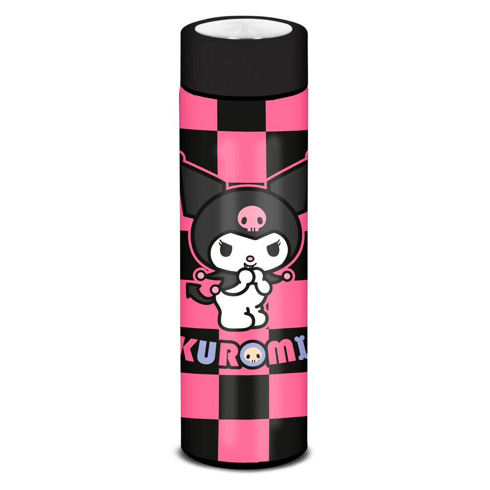 Botella de acero inoxidable Chess Kuromi Hello Kitty and Friends 500ml