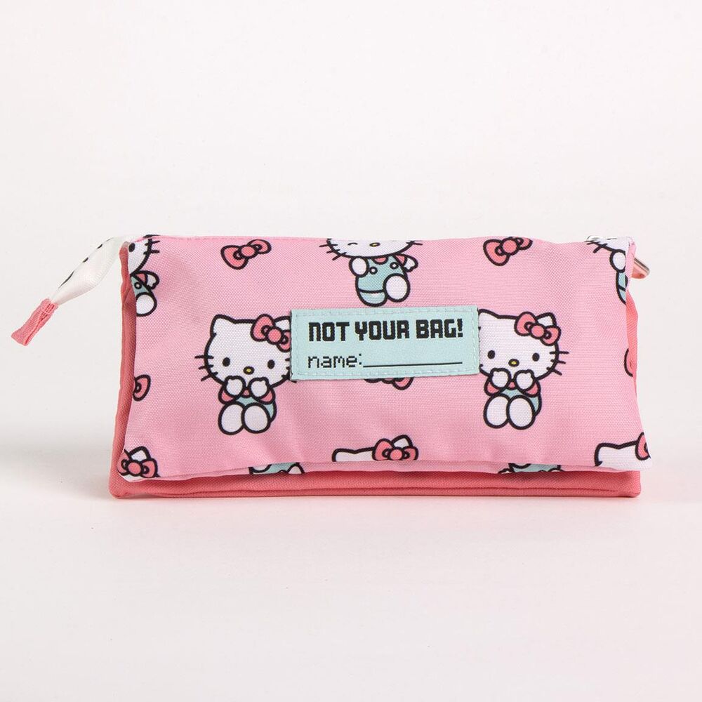 Estuche Hello Kitty triple