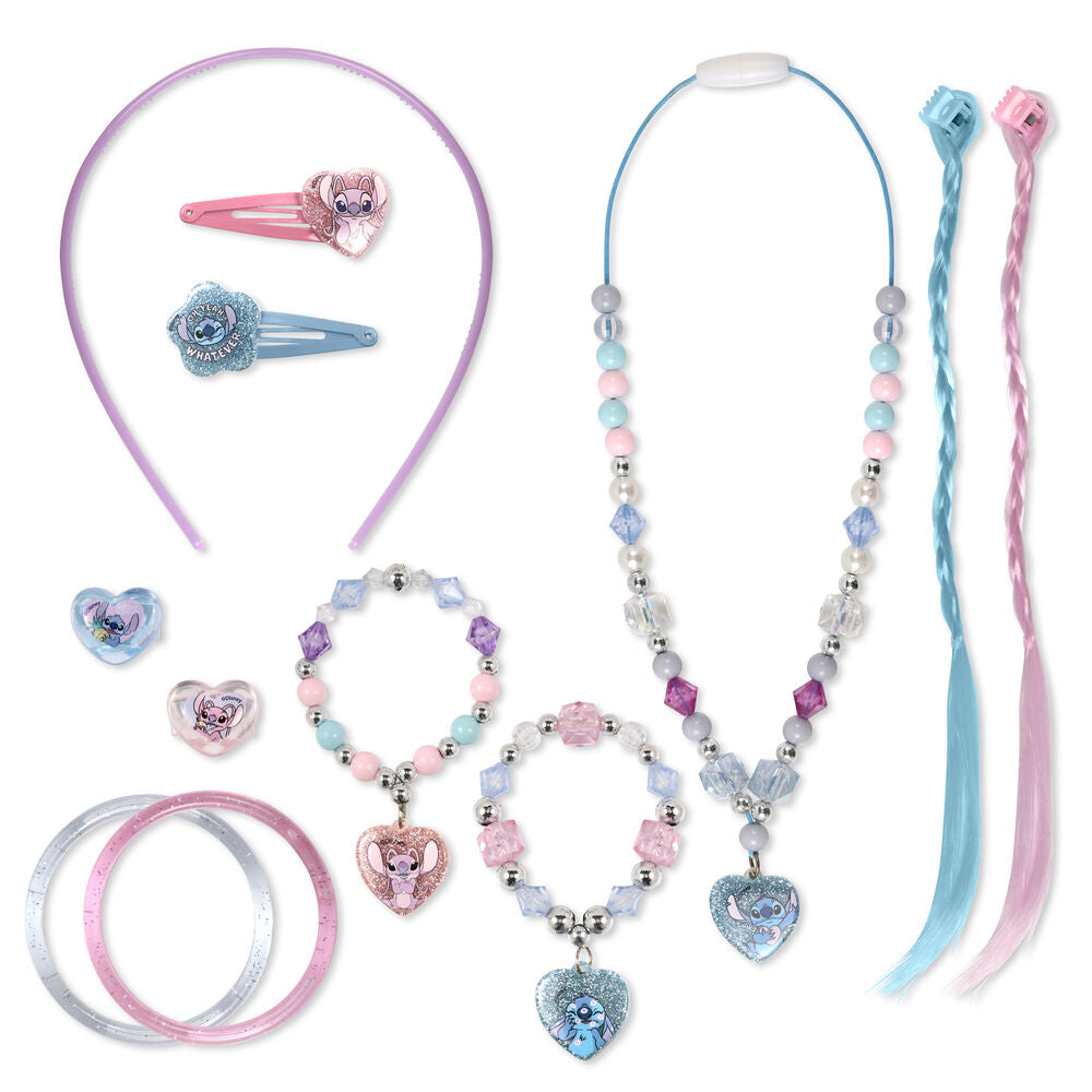 Conjunto de bijuteria Stitch da Disney