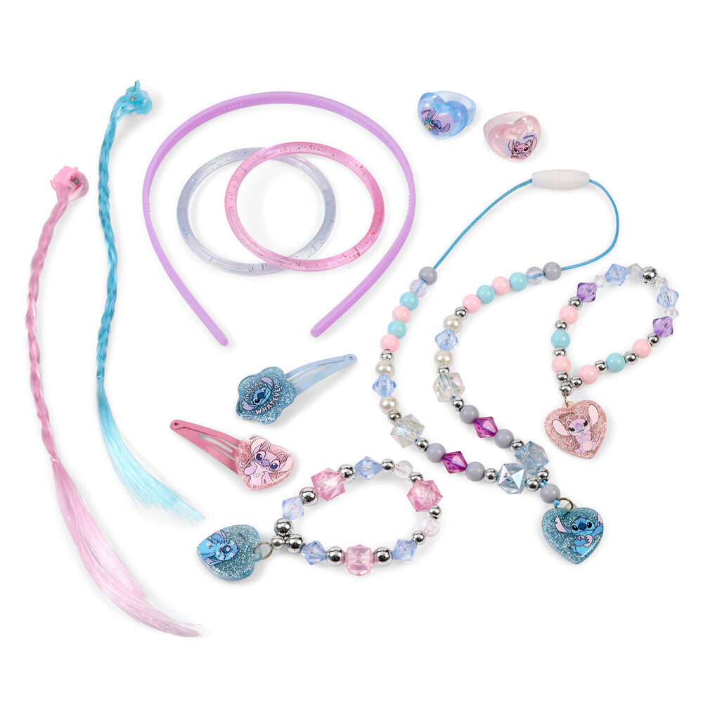 Conjunto de bijuteria Stitch da Disney