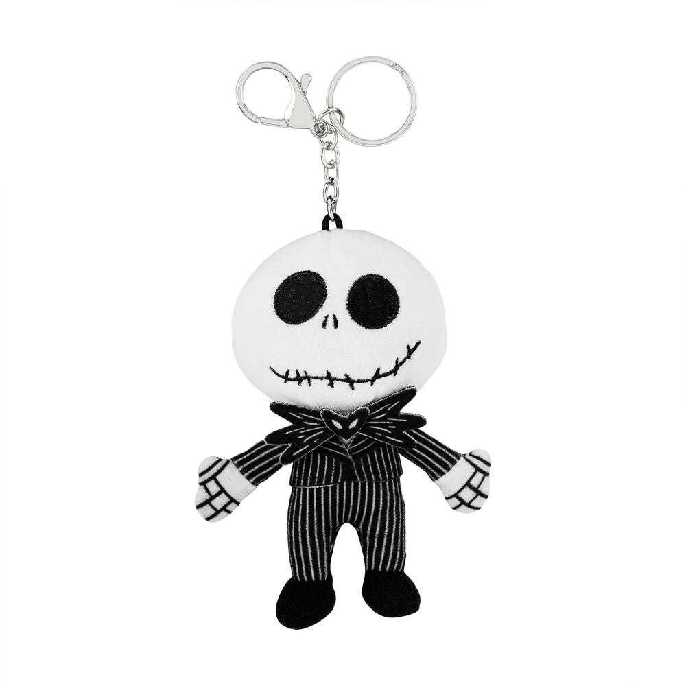 Porta-chaves de peluche do Jack Skellington de O Estranho Mundo de Jack da Disney