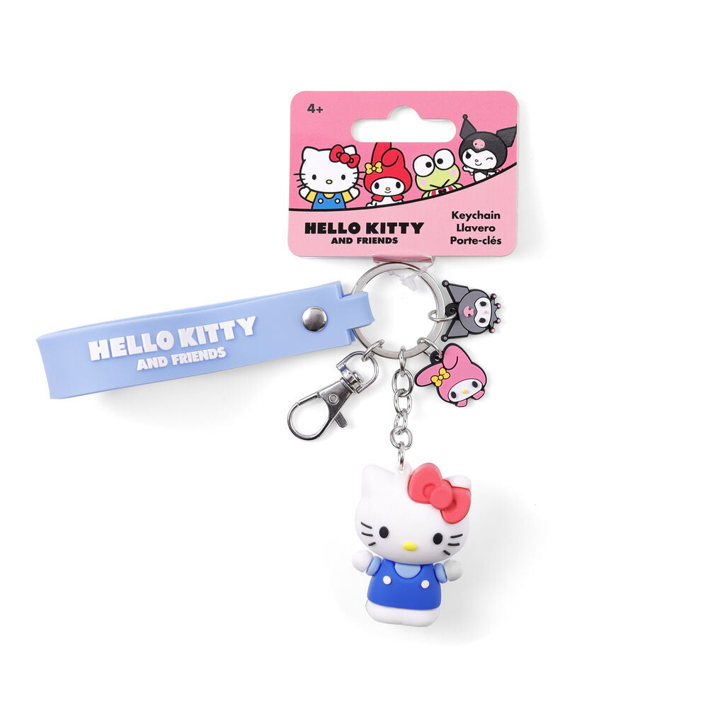Porta-chaves Hello Kitty e Amigos