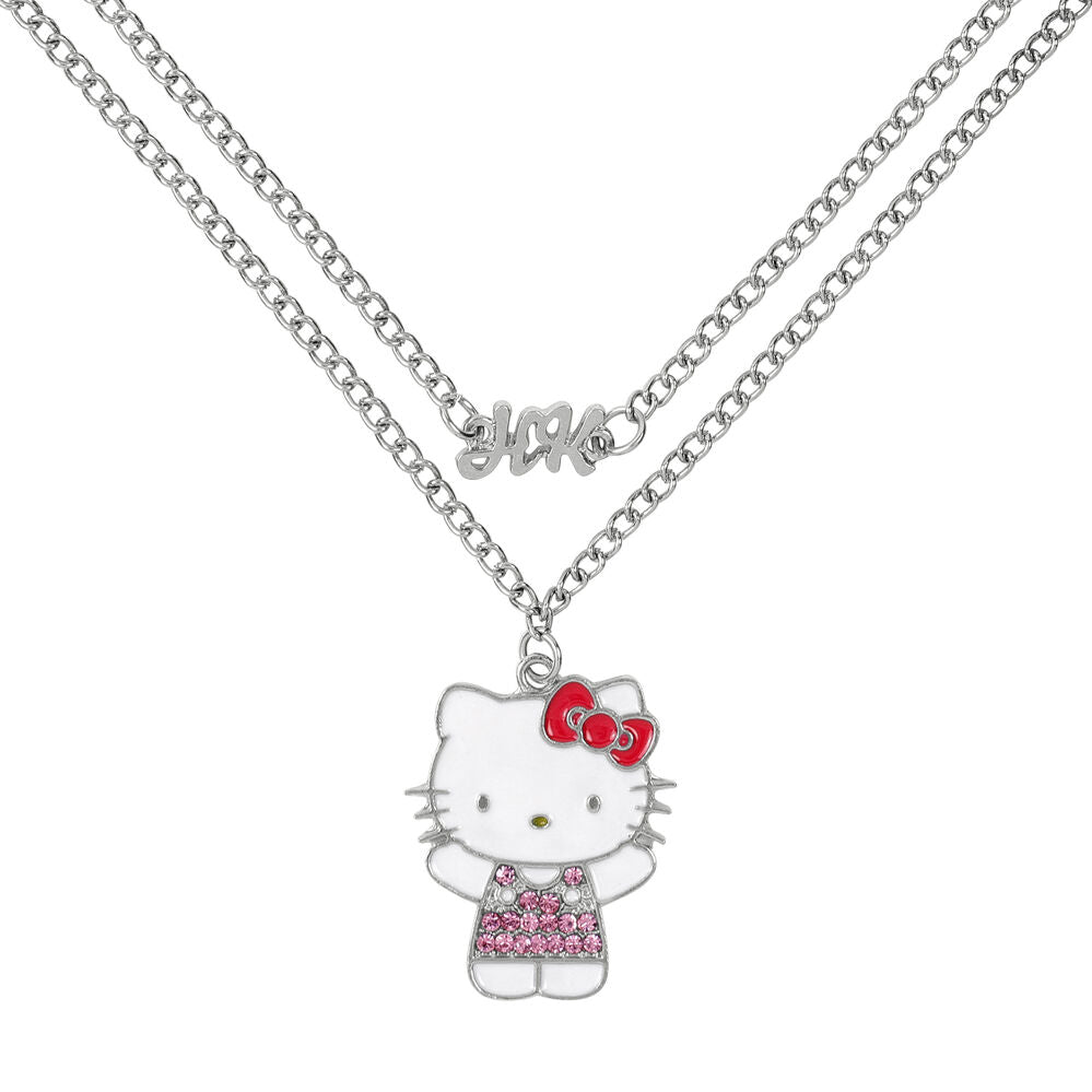 Pendente em prata Hello Kitty and Friends