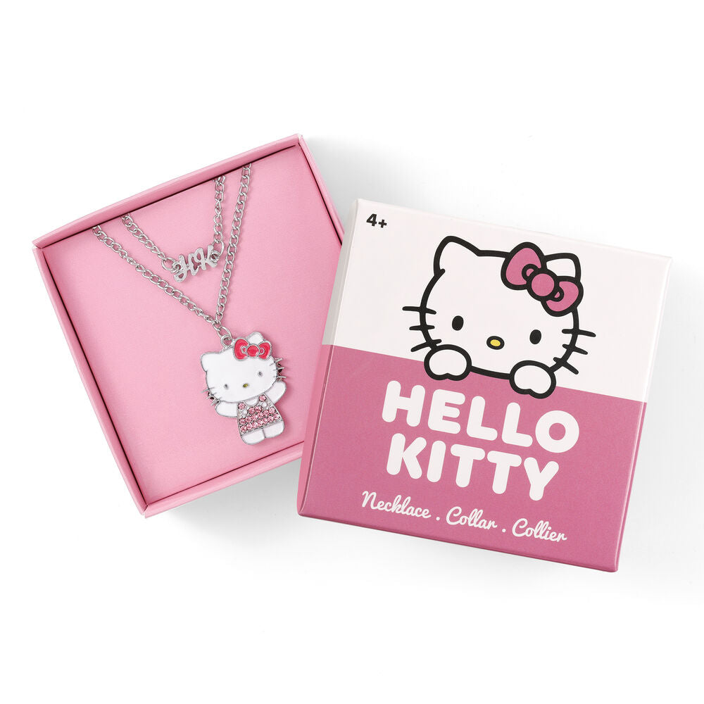 Pendente em prata Hello Kitty and Friends
