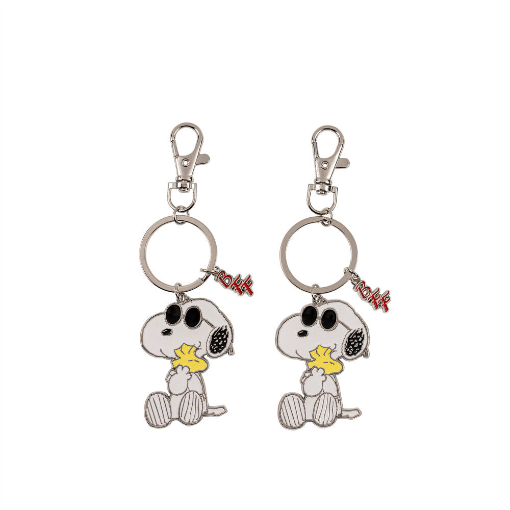 Conjunto de 2 porta-chaves do Snoopy