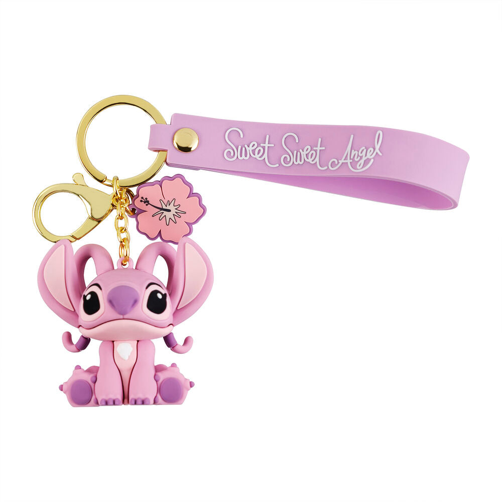 Porta-chaves Angel Stitch Disney