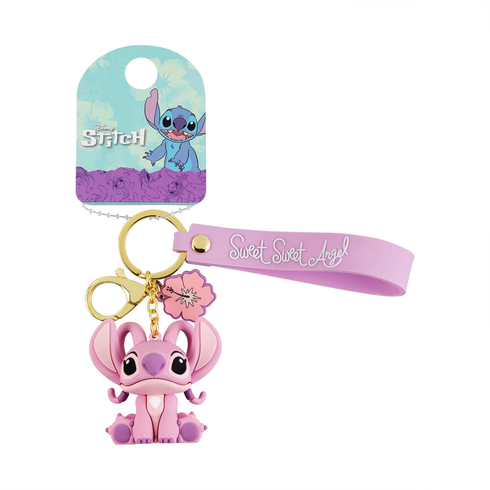 Porta-chaves Angel Stitch Disney
