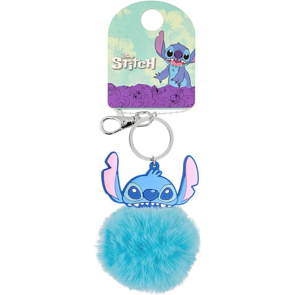Porta-chaves pompom do Stitch da Disney